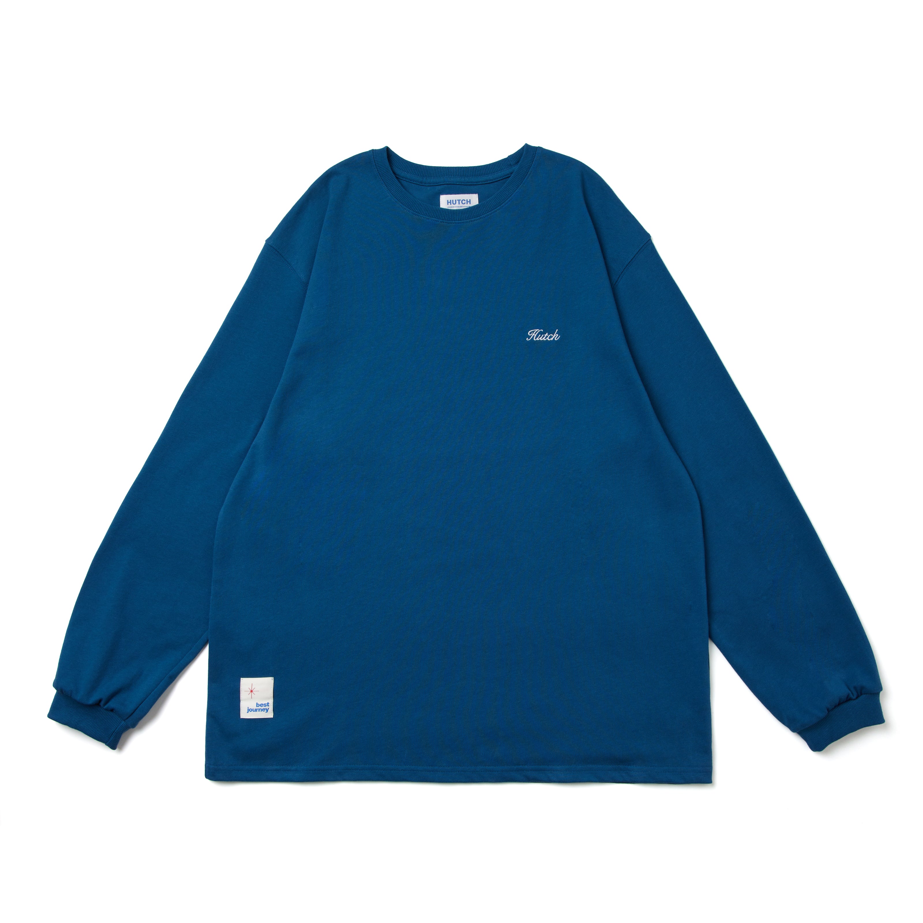 Alpha Cotton L/S Tee  “Script HUTCH”
