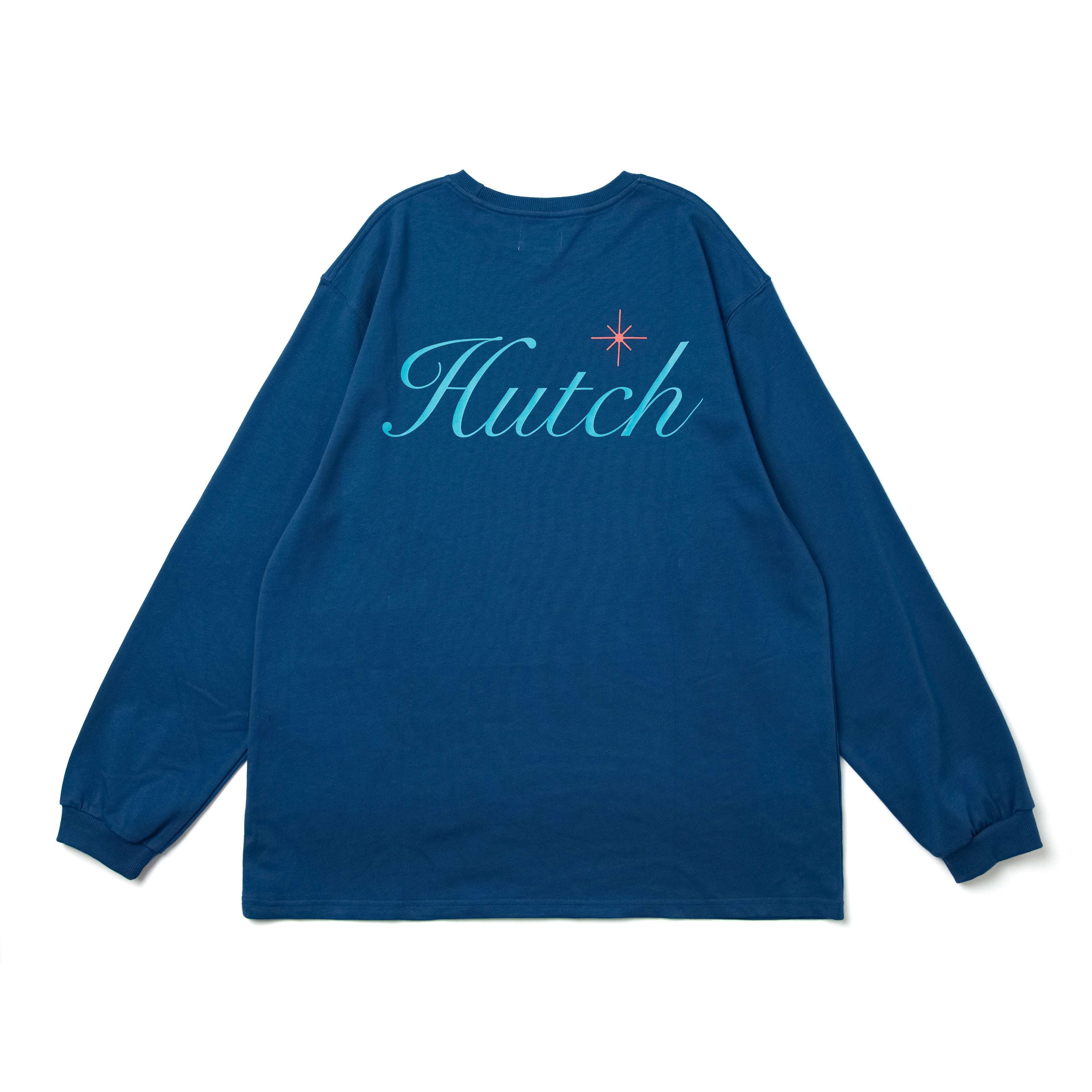 Alpha Cotton L/S Tee  “Script HUTCH”