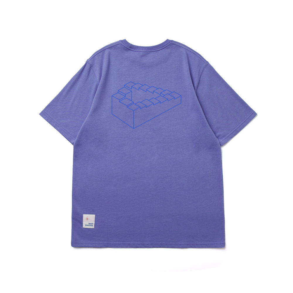 Alpha Cotton Tee "Stairway to Journey"