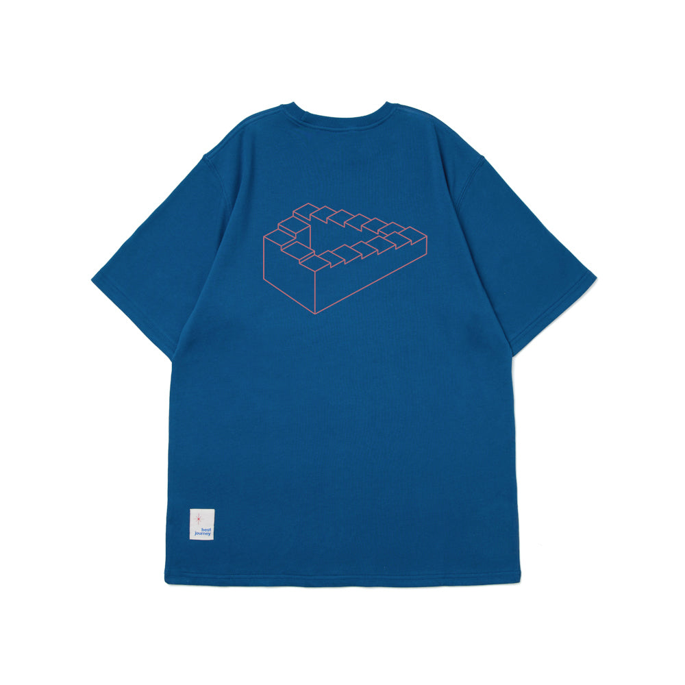 Alpha Cotton Tee "Stairway to Journey"