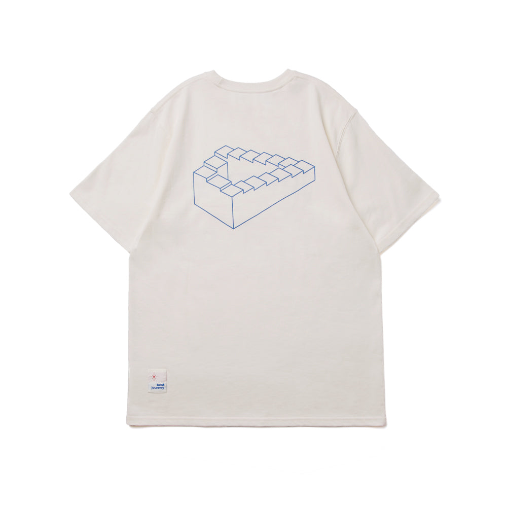 Alpha Cotton Tee "Stairway to Journey"