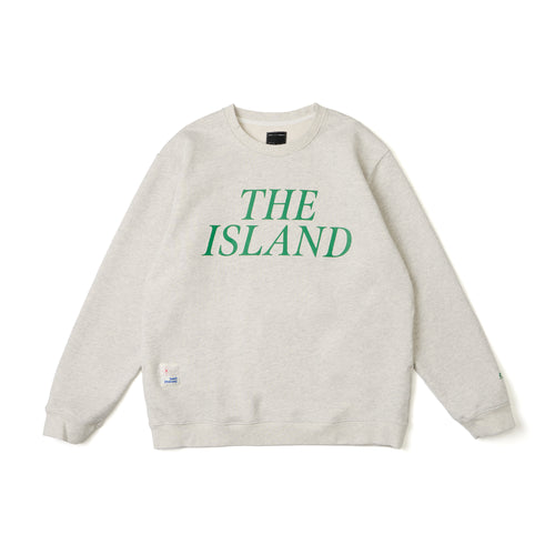 Pocket Crew Sweat "The Best Island"