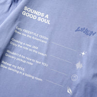 LINION x HUTCH L/S Tee「Sounds a good soul」