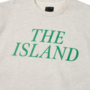 Pocket Crew Sweat "The Best Island"