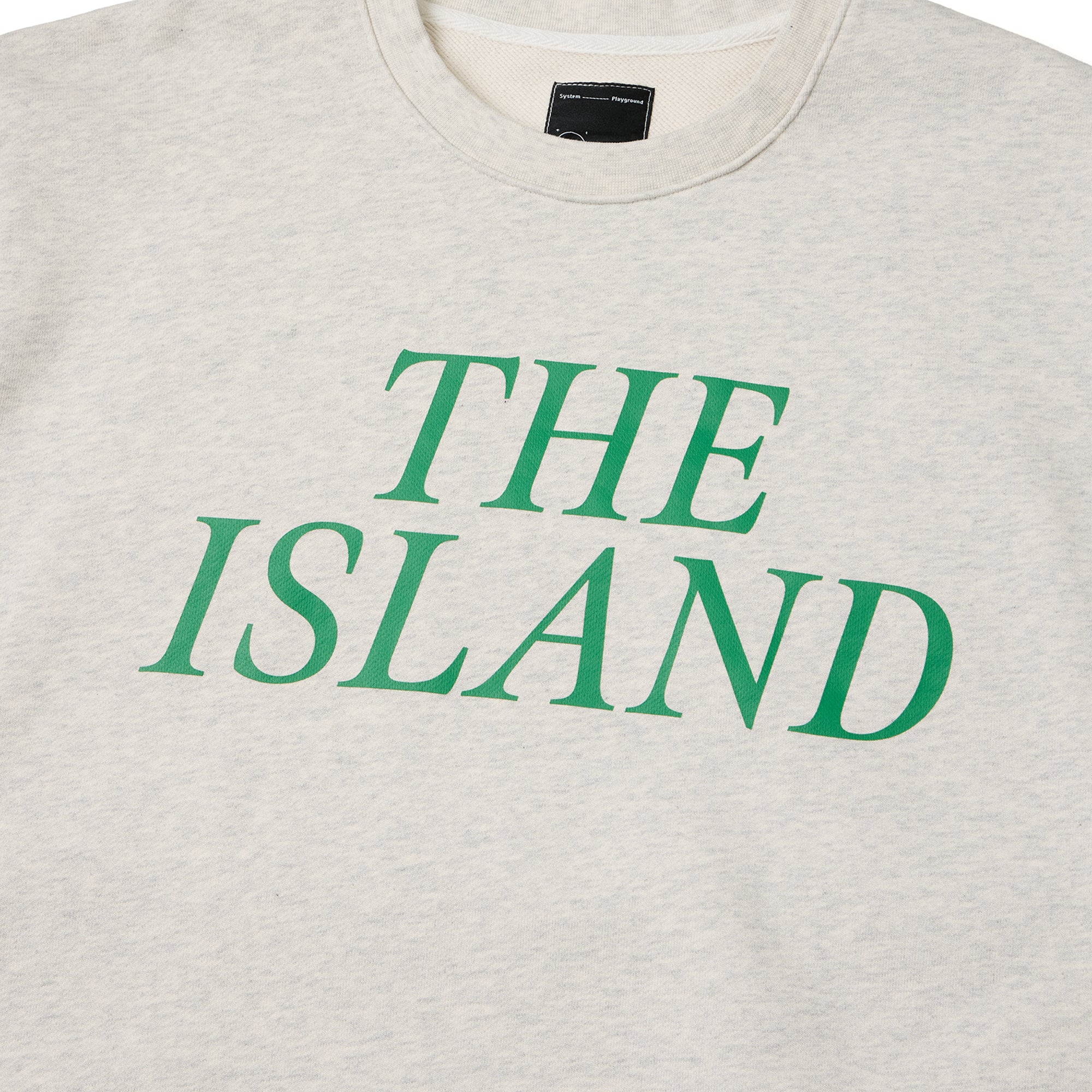 Pocket Crew Sweat "The Best Island"