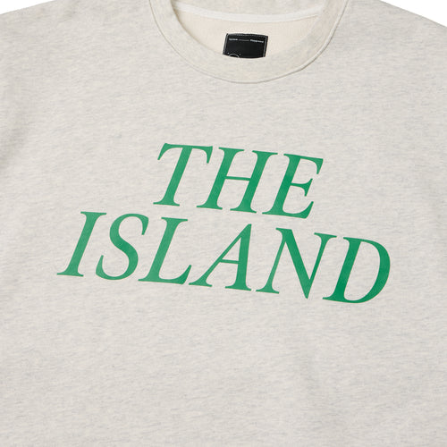 Pocket Crew Sweat "The Best Island"