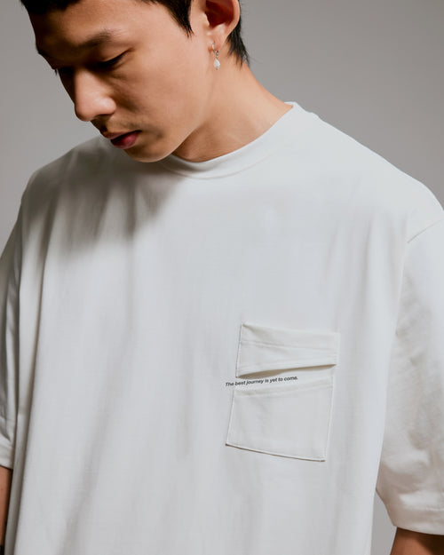 Pocket Up Tee “Slash” 