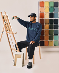 CalmTouch® Pocket Tee “retro Script”