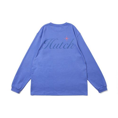 Alpha Cotton L/S Tee  “Script HUTCH”